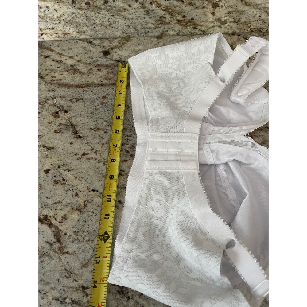 Playtex  38 DDD  Comfort Strap Full-Figure Wire-Free Bra White 4693  Used - Picture 10 of 14